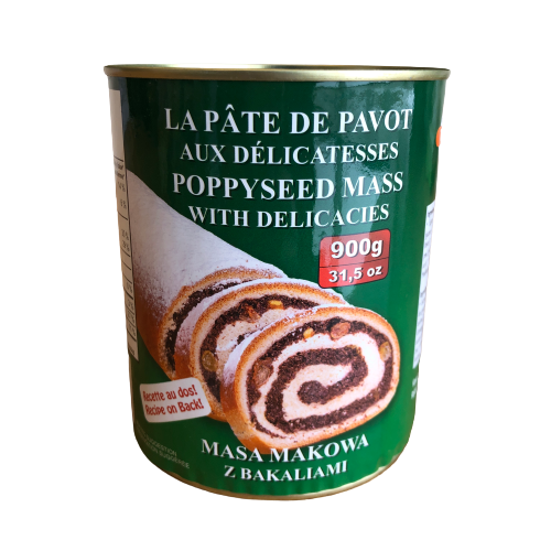 TONSELL POLONIA FOOD POPPYSEED MASS WITH DELICACIES 900G