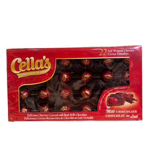 CELLA’S CHERRIES COVERED WITH REAL MILK CHOCOLATE 311G