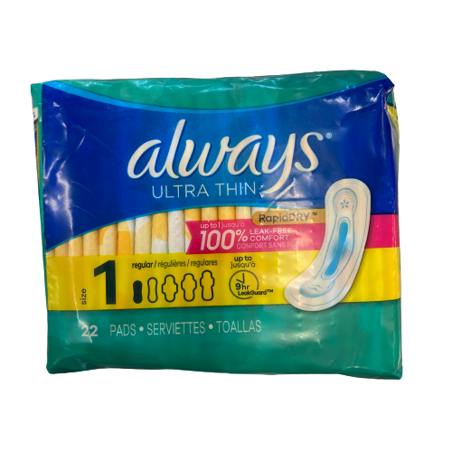 ALWAYS ULTRA THIN 22 PADS BODY CARE