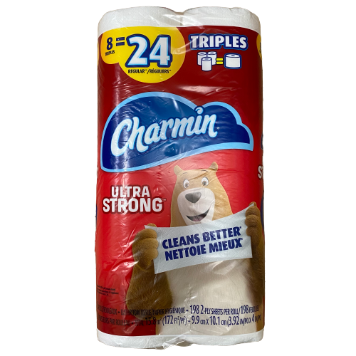 CHARMING ULTRA STRONG 8=24 ROLLS