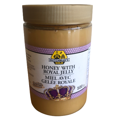 DUTCHMAN GOLD HONEY WITH ROYAL JELLY 500G