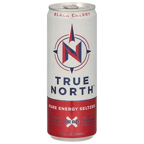 PURE NORTH ENERGY DRINKS BLACK CHERRY 355ML